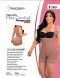 Faja Colombiana Max Control Manga Sisa Corta 104