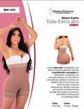 Faja Colombiana Short Extra Alto Efecto Levanta Gluteos 404