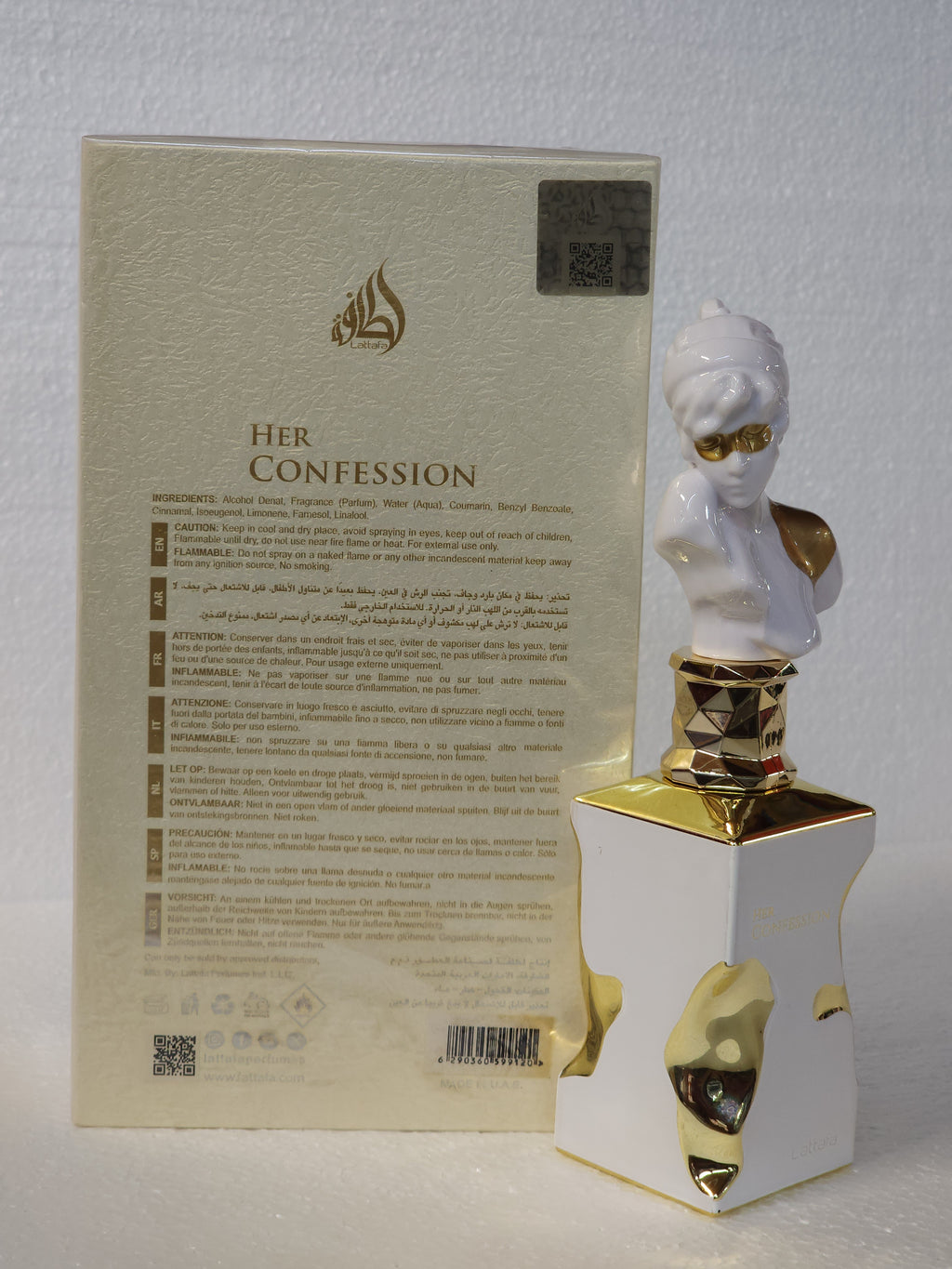 Lattafa Her Confession Perfume 3.4 oz
